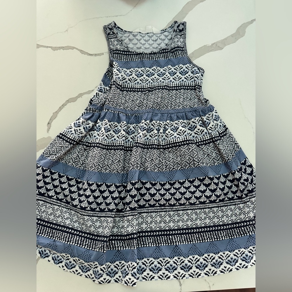 H&M Kids Casual Dress - Blue and White